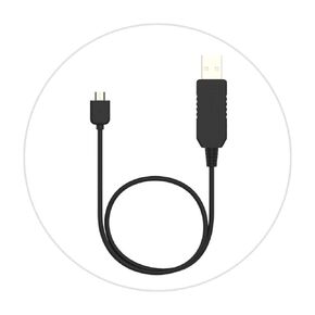 Original D-Type USB Charge Data Cable for Checkme O2 Max, SleepU, VisualOxy, Oxiband Ring Pulse Oximeter, BabyO2, BabyO2 S2