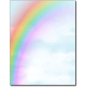 Rainbow Stationery Paper - 80 Sheets