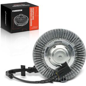 A-Premium Electronic Engine Cooling Fan Clutch Compatible with Ford F-250 F-350 F-450 F-550 E-350 E-450 Super Duty, Excursion, F-650, F-750, E-350 Club Wagon, 2003-2010 V8 6.0L, Replace# 4C3Z-8A616-AA
