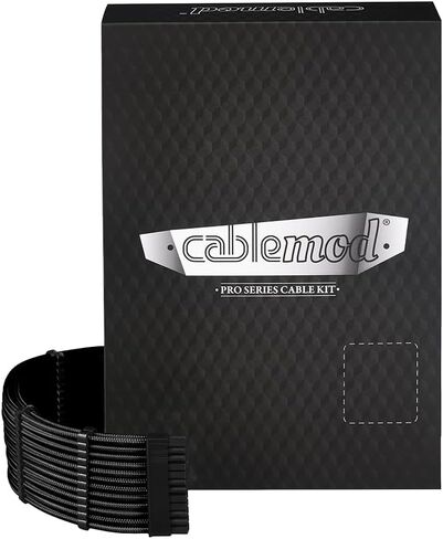 CableMod RT-Series Pro ModMesh الأكمام 12VHPWR StealthSense طقم كابل مزدوج لـ ASUS/Seasonic/Phanteks (أبيض) in Kuwait
