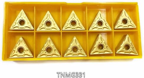 30 قطعة من شفرات إدراج الكربيد المعدنية القابلة للفهرسة CNMG 431 + WNMG 431 + TNMG 331 لحامل أدوات المخرطة in Kuwait