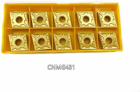 30 قطعة من شفرات إدراج الكربيد المعدنية القابلة للفهرسة CNMG 431 + WNMG 431 + TNMG 331 لحامل أدوات المخرطة in Kuwait