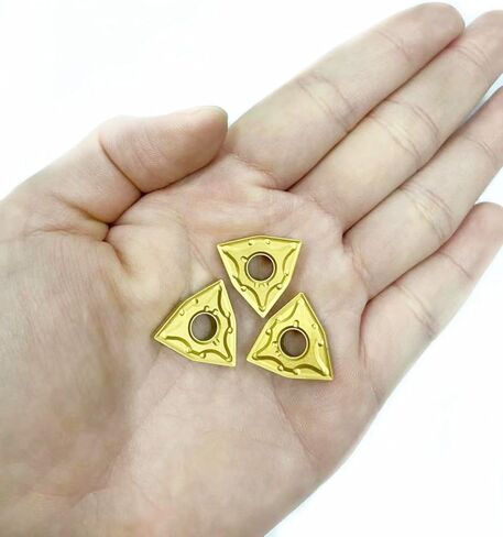 30 قطعة من شفرات إدراج الكربيد المعدنية القابلة للفهرسة CNMG 431 + WNMG 431 + TNMG 331 لحامل أدوات المخرطة in Kuwait