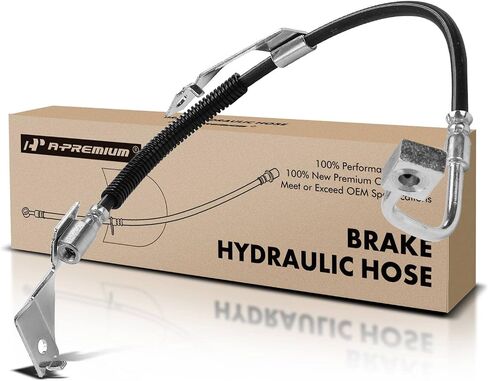 A-Premium Front Passenger Brake Hydraulic Hose Compatible with Select Ford and Lincoln Models - For F-150 1997-2003, For F-150 Heritage 2004, For F-250 1997-1999, Expedition, Blackwood, Navigator in Saudi Arabia