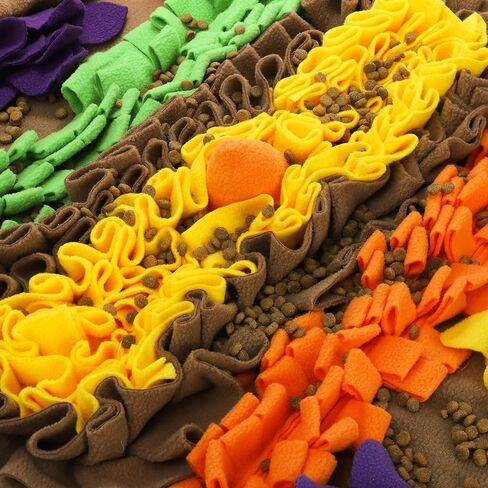 بساط شم للحيوانات الأليفة للكلاب، بساط شم مقاس 31 بوصة للقطط، لغز تغذية تفاعلي للأكل البطيء ومهارات البحث عن الطعام الطبيعية، ألعاب حفر غنية لتخفيف التوتر الملل، السفر محمول وصغير الحجم in Kuwait