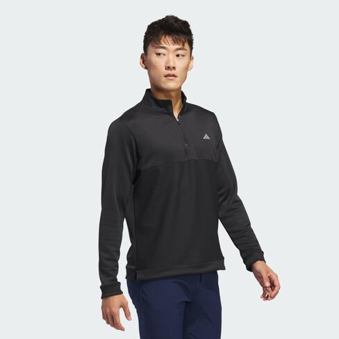 adidas Men's Ultimate365 Textured Quarter-Zip Top in Saudi Arabia