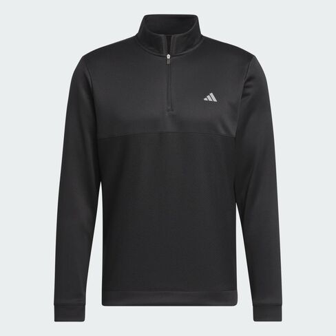 adidas Men's Ultimate365 Textured Quarter-Zip Top in Saudi Arabia