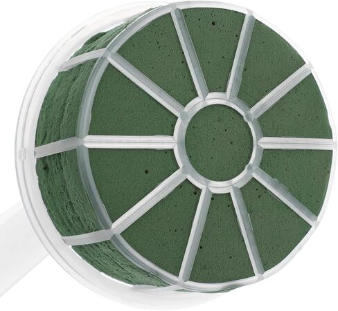 GANAZONO ديكور الزفاف 2 قطعة من حوامل باقة الإسفنج DIY حامل مقبض زهرة الزهور حامل زهور الزفاف DIY مقبض الزهور الطين للعروس الزهور الاصطناعية حامل باقة الزفاف ديكور أخضر in Saudi Arabia