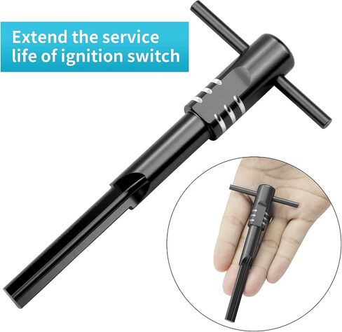 Ignition Switch Housing Alignment Tool Work fit for Harley Touring Models 2014-2020（Black） in Saudi Arabia