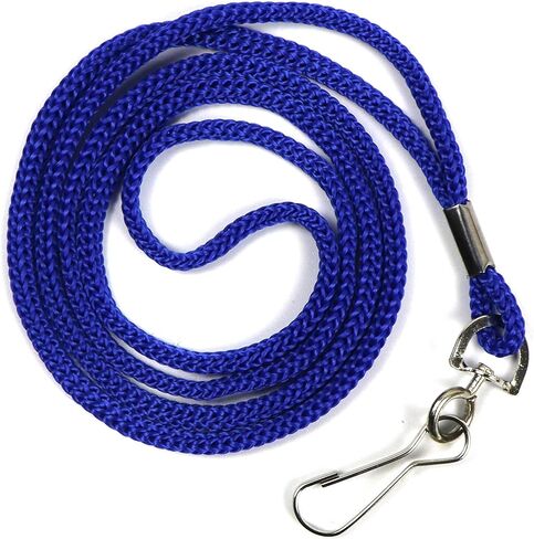 Black Lanyards Bulk Lanyards Premium Cruise Lanyard Nylon Badge Lanyards with Swivel J Hook Perfect for ID Name Badge Holder Office, Kids, Teachers (Black, 50 Pack) in Kuwait