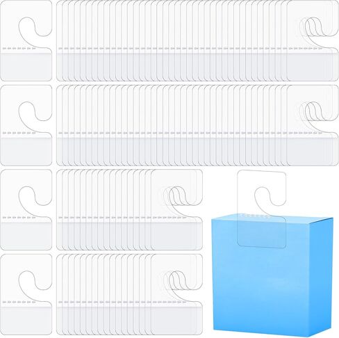 500 قطعة من علامات تعليق الخطاف، علامات تعليق ذاتية اللصق، علامات تبويب لاصقة شديدة التحمل، علامات عرض، خطافات تعليق معلقة لعروض البيع بالتجزئة في المتاجر التجارية (1.06 × 1.65 بوصة) in Kuwait