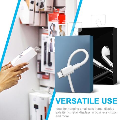 500 قطعة من علامات تعليق الخطاف، علامات تعليق ذاتية اللصق، علامات تبويب لاصقة شديدة التحمل، علامات عرض، خطافات تعليق معلقة لعروض البيع بالتجزئة في المتاجر التجارية (1.06 × 1.65 بوصة) in Kuwait