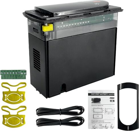 PJEZS0H100 ترموستات درجة الحرارة مع مسبار الاستشعار، 115 فولت، مجموعة ترموستات درجة الحرارة الكاملة المتوافقة مع كاريل وجميع أنواع الثلاجة (أسود) in Kuwait