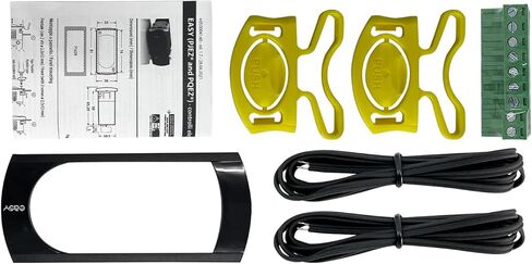 PJEZS0H100 ترموستات درجة الحرارة مع مسبار الاستشعار، 115 فولت، مجموعة ترموستات درجة الحرارة الكاملة المتوافقة مع كاريل وجميع أنواع الثلاجة (أسود) in Kuwait