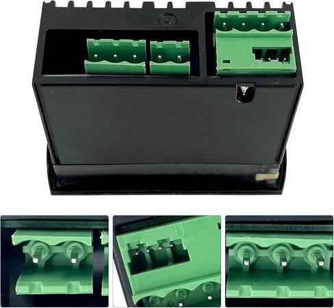 PJEZS0H100 ترموستات درجة الحرارة مع مسبار الاستشعار، 115 فولت، مجموعة ترموستات درجة الحرارة الكاملة المتوافقة مع كاريل وجميع أنواع الثلاجة (أسود) in Kuwait