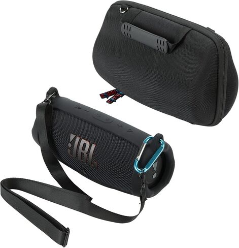Khanka Hard Travel Case + Silicone Case Replacement for JBL Charge 5 Portable Waterproof Wireless Bluetooth Speaker in Saudi Arabia