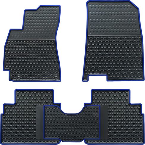 Car Floor Mats Custom Fit for Hyundai Elantra 2024 2023 2022 2021 2020 2019 2018 2017 Odorless Washable Heavy Duty Rubber (All Weather) Floor Liners Black in Saudi Arabia