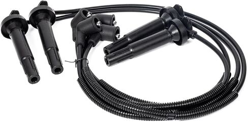 ENA Spark Plug Wire Set Compatible with Saab Subaru 9-2X Forester Impreza Legacy Outback H4 2.5L 2005 2006 2007 2008 2009 2010 2011 Replcement for S428383 S4-28383 4733 9242064 27590 55504 in Saudi Arabia