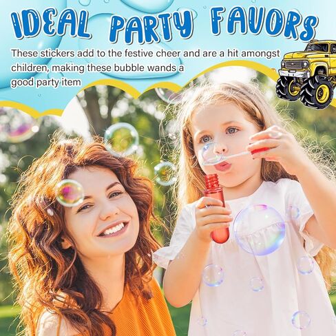 24 Pcs Bee Party Favors Bulk Mini Bubble Wands for Kids Toddlers Birthday Party Gifts Outdoors Activity Prizes Supplies in Saudi Arabia