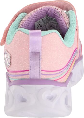 Skechers Girl's Lights-Retro Hearts Sneaker in Saudi Arabia