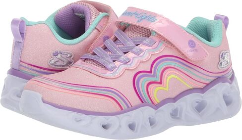 Skechers Girl's Lights-Retro Hearts Sneaker in Saudi Arabia