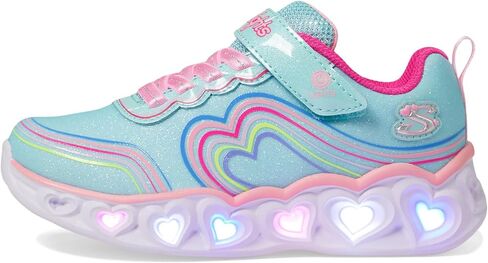 Skechers Girl's Lights-Retro Hearts Sneaker in Saudi Arabia