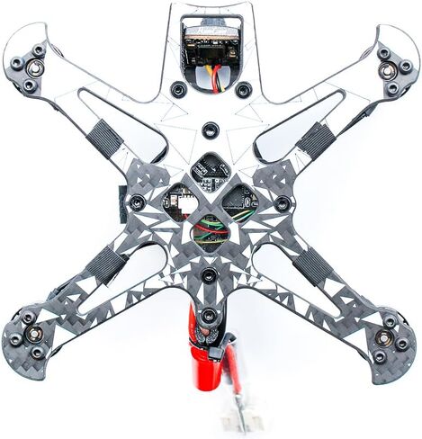 EMAX Tinyhawk 3 Freestyle PLUS+ RTF Kit جاهزة للطيران التناظرية FPV Drone Mini Racing Quadcopter إطار متين من ألياف الكربون مع وحدة تحكم ونظارات واقية للمبتدئين in Kuwait