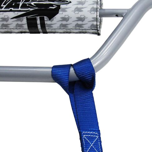 Pit Posse Soft Loop Tie Down Straps - 18" Nylon Loops Straps Extension – Secure Your Motorcycle/ATV/Dirt Bike/Kayak – 4,500 Lbs. Breaking Strength - Set of 2 Straps [Blue] in Saudi Arabia
