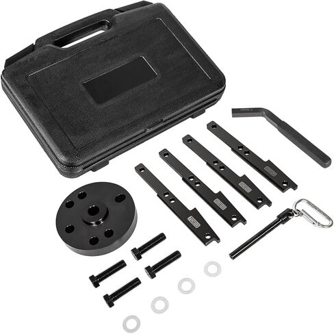 3163021 Cam Timing Tool Kit+3163530 Engine Brake Adjustment Tool 7MM for Cummins ISX QSX Engine 2007-2017 with Injector Cam Puller & Carrying Case Replaces 3163069 3163020 Heavy Duty Steel (15 PCS) in Saudi Arabia