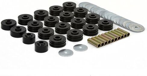 Daystar, Toyota FJ40 Body Mounts with Hardware, fits 1958 to 1979 4WD, KT04003BK, Made in America, Black in Saudi Arabia