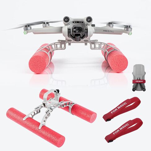 Mini 3 Pro Water Landing Gear Floating Training Kit Extender Legs with Nylon Propellers Holder Strap for DJI Mini 3 Pro Accessories in Saudi Arabia