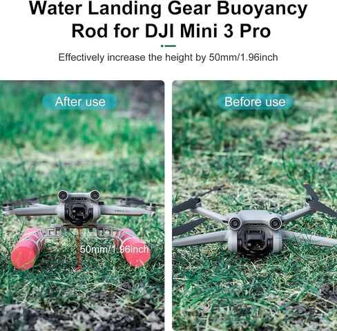 Mini 3 Pro Water Landing Gear Floating Training Kit Extender Legs with Nylon Propellers Holder Strap for DJI Mini 3 Pro Accessories in Saudi Arabia