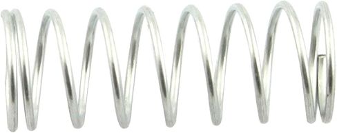 60pcs Compression Pressure Metal Spring Coil High Temperature Resistance Spiral Springs for Toy, Hardware and Battery in Saudi Arabia