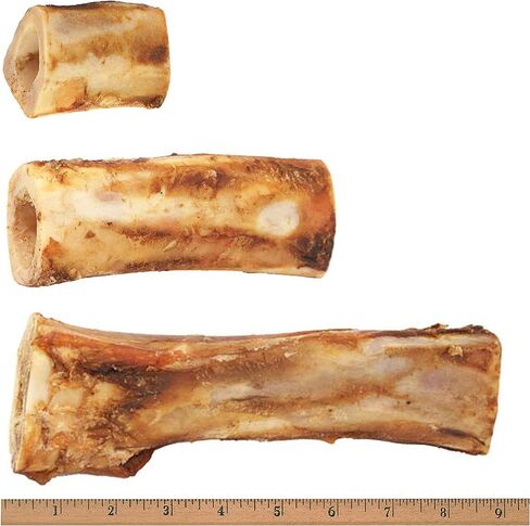 Pawstruck Natural 8-9" Meaty Bones for Dogs – Premium Single Ingredient Beef Femur Healthy Chew Made in USA – 1 Count in Kuwait