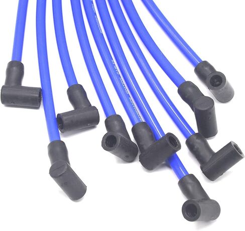 10.5mm High Performance Spark Plug Wires Set of 9 Replacement for SBC HEI BBC Chevy 350 383 454 Electronic in Saudi Arabia