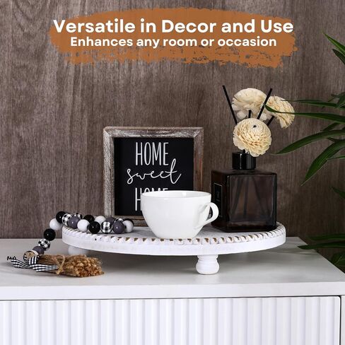 Wooden Risers for Decor, Wood Risers for Display Decorative, Wood Pedestal Stand for Kitchen Counter, Coffee Table, Dining Table Farmhouse Decor in Kuwait