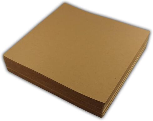 25 EcoSwift 12x12 Chipboard Cardboard Craft Scrapbook Material Scrapbooking Packaging Sheets Shipping Pads Inserts 12 inch x 12 inch Chip Board in Saudi Arabia