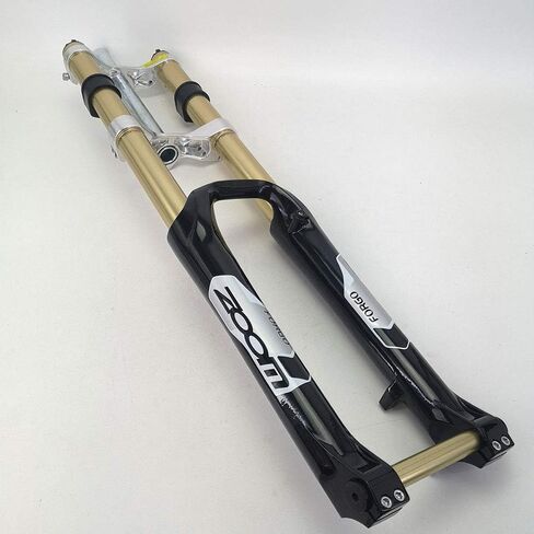 New Zoom Bicycle Suspension Fork 26'' DH Downhill Fork Fit MTB Bike in Saudi Arabia