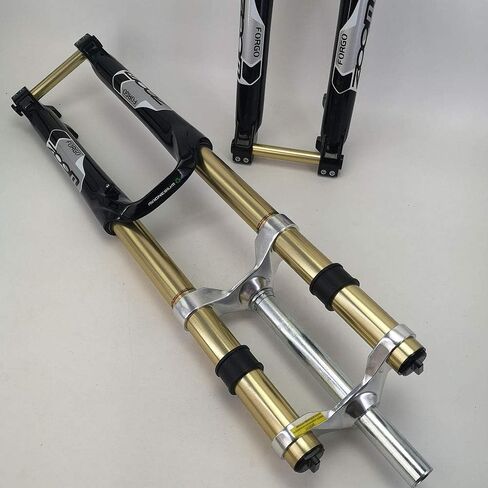New Zoom Bicycle Suspension Fork 26'' DH Downhill Fork Fit MTB Bike in Saudi Arabia