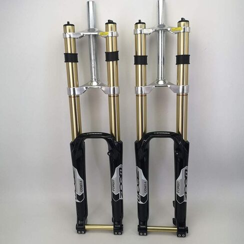 New Zoom Bicycle Suspension Fork 26'' DH Downhill Fork Fit MTB Bike in Saudi Arabia