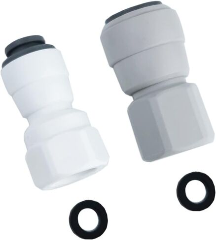1 PCS 3/8" Quick Connect Check Valve for RO water system, Inline Check Valve Pushfit, 3/8" Quick Connector fittings in Saudi Arabia