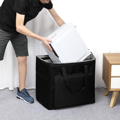 Desktop PC Computer Travel Storage Carrying Case Bag for Computer Main Processor Case, Monitor, Keyboard and Accessories in Kuwait