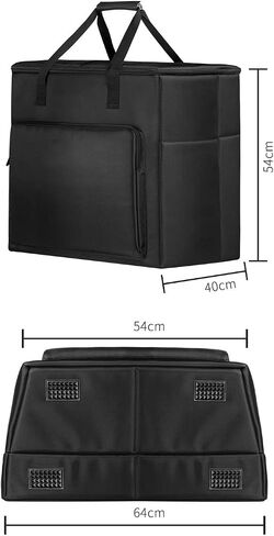 Desktop PC Computer Travel Storage Carrying Case Bag for Computer Main Processor Case, Monitor, Keyboard and Accessories in Kuwait