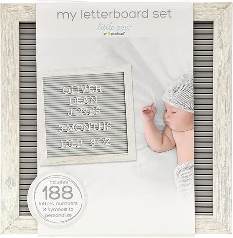 Little Pear Easter 2022 Pictures with the Easter Bunny Baby Keepsake Frame, Rustic Baby’s First Year Holiday Frame, Easter Décor Baby Photo Frame in Saudi Arabia