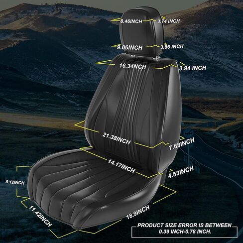 5 قطع من أغطية مقاعد السيارة الأمامية والخلفية LB، مجموعة كاملة من واقيات مقاعد السيارة من جلد نابا المقاوم للماء مع مساند للرأس، ملاءمة داخلية عالمية للسيارات لشاحنات البيك أب السيدان، أسود in Kuwait
