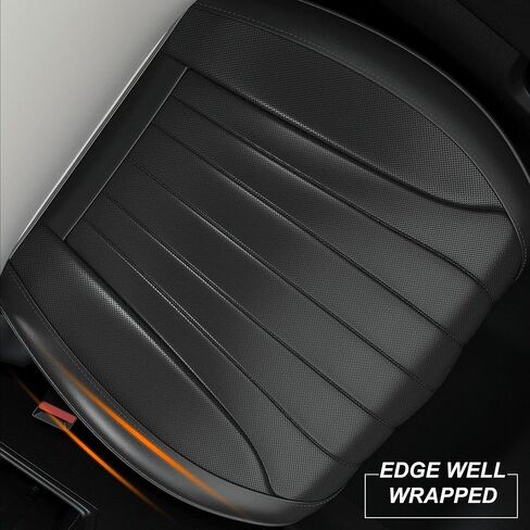 5 قطع من أغطية مقاعد السيارة الأمامية والخلفية LB، مجموعة كاملة من واقيات مقاعد السيارة من جلد نابا المقاوم للماء مع مساند للرأس، ملاءمة داخلية عالمية للسيارات لشاحنات البيك أب السيدان، أسود in Kuwait