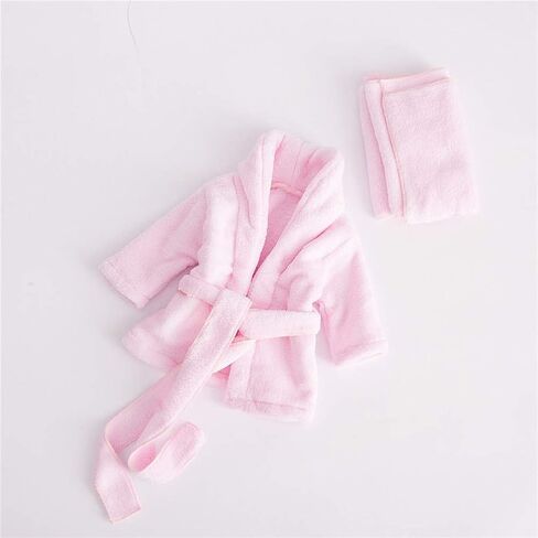 Vemonllas Newborn Photography Props Bathrobe Outfits Baby Photoshoot Props Robe Girl Baby Photo Prop Outfit Robe Bath Towel in Saudi Arabia