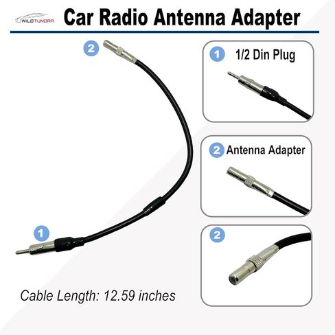 Radio Wiring Harness, Aftermarket Stereo CD Player Receiver Wire Cable Adapter, Compatible with Buick, Cadillac, Che/vrolet, GMC, Hummer, Hyundai, Pontiac, Suzuki in Saudi Arabia