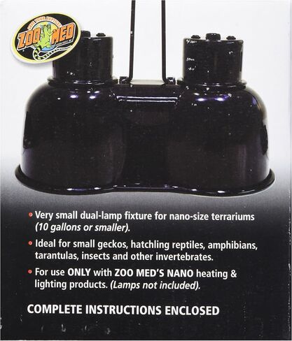 Zoo Med Nano Combo Dome Lamp Fixture, 100 Watt in Saudi Arabia