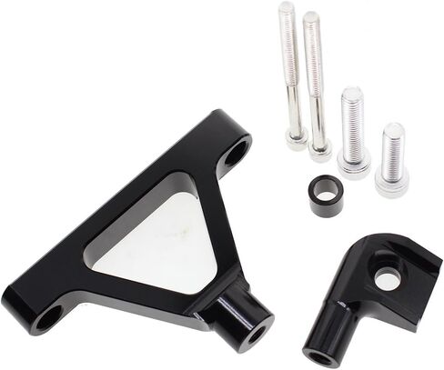 Fit For Ninja ZX-6 R ZX6R ZX 6R 2007-2008 / ZX10R ZX 10 R 2004-2005 CNC Motorcycle Steering Damper Stabilizer Buffer Control Bar with Mounting Bracket Support Kit Full Set in Saudi Arabia